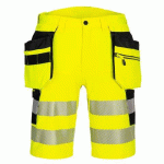 PORTWEST DX446 BERMUDA HOLSTER HV DX4 JAUNE/NOIR - TAILLE 36