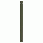 POTELET VITYL TÊTE GORGES MÉTAL HTR 1 M Ø 76 MM - OLIVE 6003 - BUTON DESIGN