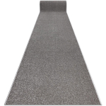 TAPIS DE COULOIR KARMEL PLAINE, UNE COULEUR GRIS 60 CM GREY 60X180 CM