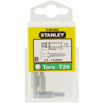 STANLEY - EMBOUT DE VISSAGE TORX T20 25MM - 3PIECES - 0-68-842