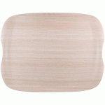 WAVE PLATEAU 43 X 33 CM - LIGHTWOOD