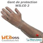 GANT DE PROTECTION WILCO 2 15 CM S BLANC T2