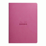 RHODIARAMA PIQÛRE A5 LIGNÉ 64 PAGES, PAPIER 90G - LILAS