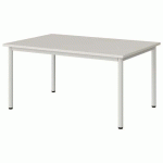 TABLE MALIBU 120X80 T3 4P STRA ABS BLC SEL W911/BLC 9016