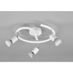 TRIO LIGHTING - FARETO PARIS GIRANDOLA AMPOULES EXCLUS 3 LUMIÈRES GU10 CONNEXION BLANC MAT R80913931