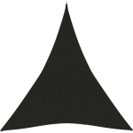 VIDAXL - VOILE D'OMBRAGE 160 G/M NOIR 4X5X5 M PEHD