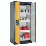 ARMOIRE SÉCURITÉ Q-PEGASUS-90 Q90.195.090.WDAC GRIS/JAUNE - ASECOS