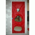 BÂCHE NYLON 2 TROUS POUR PORTE BLOWERDOOR MINNEAPOLIS