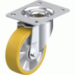 BLICKLE - ROULETTE PIVOTANTE Ø 125MM BANDAGE POLYURÉTHANE PU 350KG - LK-ALTH 125K-3