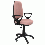 CHAISE DE BUREAU ELCHE - ACCOUDOIRS FIXES - ROSE