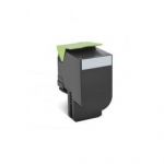 LEXMARK - 80C2SK0 - 802SK - TONER NOIR - PRODUIT D'ORIGINE - 2 500 PAGES