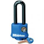 MASTER LOCK CADENAS ACIER 40 MM POUR EXTÉRIEUR ANSE HAUTE 51 MM - CYLINDRE PROTÉGÉ