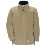 VESTE EN POLAIRE STREAM OUTDOOR CAMEL/MARINE TAILLE XS - BRAUN