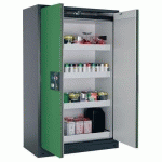 ARMOIRE SÉCURITÉ Q-PEGASUS-90 Q90.195.120.WDAC GRIS/VERT - ASECOS