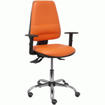 CHAISE DE BUREAU ELCHE S 24 HORAS SIMILICUIR ORANGE - PIQUERAS Y CRESPO
