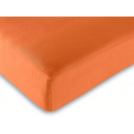 UNIVERS D � COR - DRAP HOUSSE 57 FILS/CM� - 90 X 190 CM - ORANGE - ORANGE