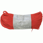 LOT DE 10 - PELOTE RAPHIA NATUREL 50G, ROUGE - ROUGE