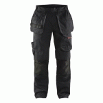 PANTALON DE TRAVAIL SERVICES STRETCH AVEC POCHES FLOTTANTES TAILLE 44L - BLAKLADER