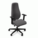 SIÈGE DE BUREAU BJARG SWIVEL GRIS AVEC ACCOUDOIRS - NOWY STYL