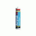 MASTIC ACRYLIQUE ACRYRUB F4 GRIS CARTOUCHE 300ML - SOUDAL - 120660