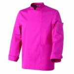 VESTE DE CUISINE MIXTE NERO MANCHES LONGUES