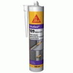 MASTIC SILICONE - JOINT MENUISERIE - BLANC - 300 ML - SIKASEAL 109 SIKA