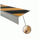 NEZ DE MARCHE PHOTOLUMINESCENT EXTRA LARGE 3 M X 100 MM - JAUNE ET NOIR WATTELEZ