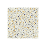 DÉCOWEB - SOL VINYLE STYLE - TERRAZZO GRANITO - JAUNE ET BLEU - ROULEAU DE 2M X 4M