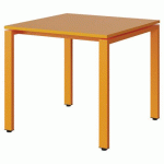 TABLE MALIBU 80X80 T5 SOUDÉ STR ABS ORAN U340/ORAN 1028