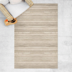 MICASIA - TAPIS EN VINYLE - WOODEN BOARDS OAK LIGHT COLOUR - PORTRAIT 3:2 DIMENSION HXL: 180CM X 120CM