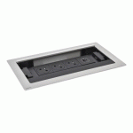 BLOC PRISES À ENCASTRER AVEC PORT USB - 8 MODULES - INCARA™ FLIP-UP LEGRAND