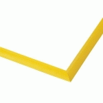 BORDURE DALLE ANTIFATIGUE SOUDURE FEMELLE JAUNE 15X91.56CM - NOTRAX