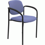 CHAISE VILLALGORDO AVEC ACCOUDOIRS FIXES - BLEU CLAIR - PIQUERAS Y CRESPO