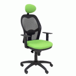 FAUTEUIL DE BUREAU JORQUERA - DOSSIER MAILLE - VERT POMME