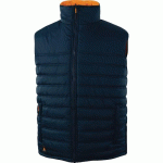GILET DE TRAVAIL HAUTE VISIBILITÉ FIDJI 3 RÉVERSIBLE - ORANGE ET BLEU - TAILLE XL DELTA PLUS