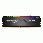 HYPERX FURY RGB - DDR4 - MODULE - 16 GO - DIMM 288 BROCHES - 3000 MHZ / PC4-24000 - MÉMOIRE SANS TAMPON