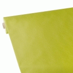 NAPPE DE TABLE PAPSTAR, ASPECT TEXTILE, NON-TISSÉ « SOFT SELECTION PLUS », 25 M X 1,18 M, VERT CITRON