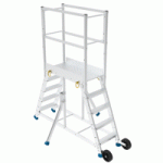 PLATEFORME ROULANTE DOUBLE ACCÈS PIR PDA - PLATEAU 1500 MM