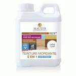 TEINTURE MORDANTE 2 EN 1 - NOYER CLAIR – 1 LITRE MAULER