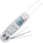 THERMOMÈTRE 2-EN-1 ÉTANCHE - INFRAROUGE ET PÉNÉTRATION - -50 À +250°C - EN13485 HACCP - TES104-IR
