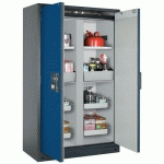 ARMOIRE SÉCURITÉ Q-CLASSIC-90 Q90.195.120.MM GRIS/BLEU