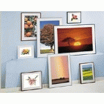 CADRE ALUMINIUM POUR EXPOSITION - 60 X 80 CM NOIR