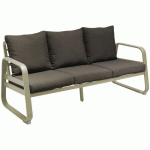 CANAPÉ TONIO 3 PLACES - SAUGE - PROLOISIRS