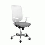 CHAISE DE BUREAU OSSA BLANCHE - GRIS CLAIR