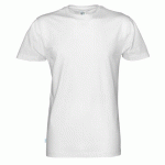 COTTOVER T-SHIRT MANCHES COURTES COL ROND ENFANT - CERTIFIÉ GOTS BLANC - TAILLE 8 ANS