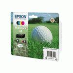 EPSON GOLF BALL MULTIPACK 4-COLOURS 34 DURABRITE ULTRA INK