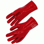 GANTS DE MANUTENTION DE PROTECTION CHIMIQUE PVC LONGUEUR 270MM 10 PVC27 - SINGER SAFETY