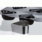 MATFER - DÉCOUPOIR POUR MOULE FLEXIPAN MINI C?UR INOX 38 X 35 MM - 153079