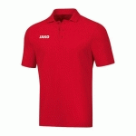 POLO MANCHES COURTES - JAKO - BASE ROUGE