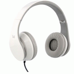 CASQUE FILAIRE PLIABLE JACK 3.5 MM STREAM - BLANC - TNB
